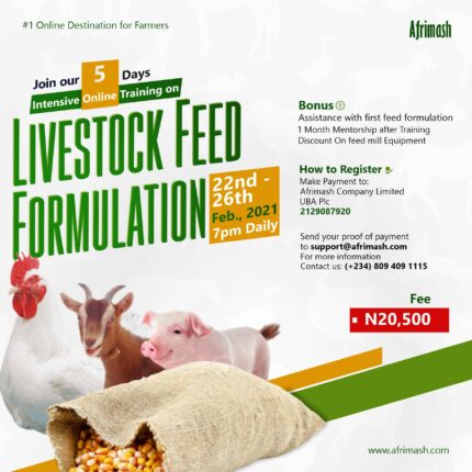 Livestock Feed Formulation Training
