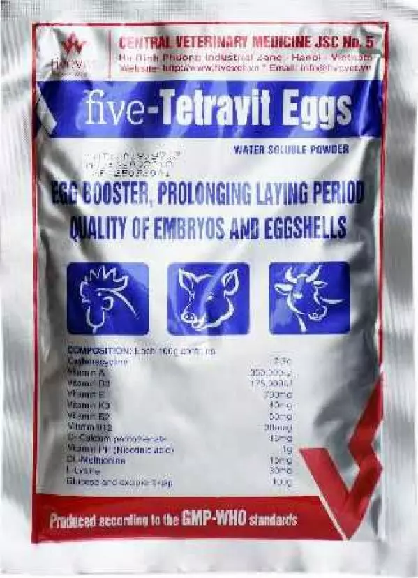 Five-TETRAVIT EGGS